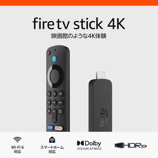 Fire TV Stick 4Kの製品画像