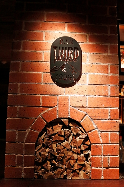 山小屋風の装飾