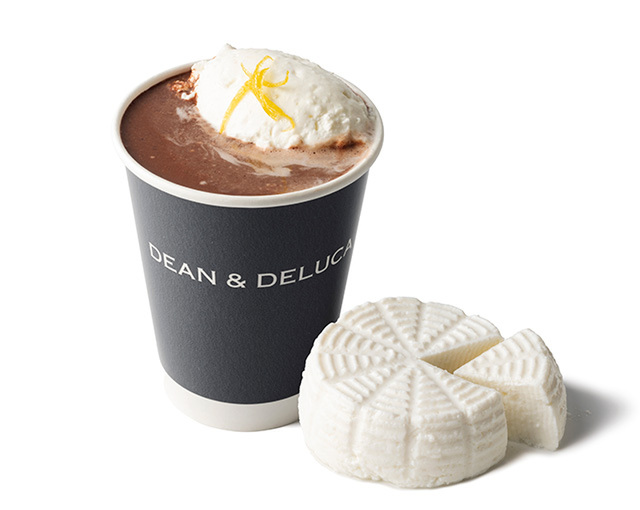 「DEAN & DELUCA」の「ホットチョコレート レモン＆リコッタ」