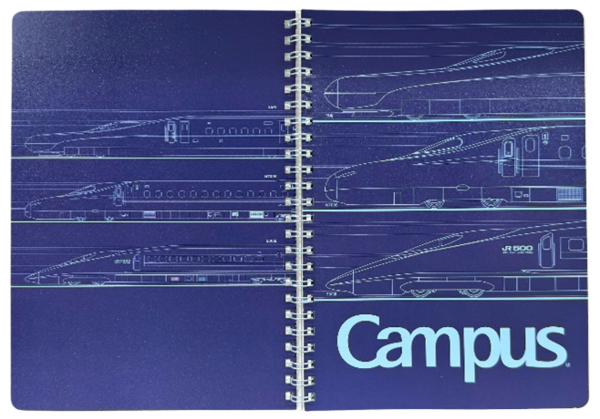 新幹線コラボキャンパスリングノート