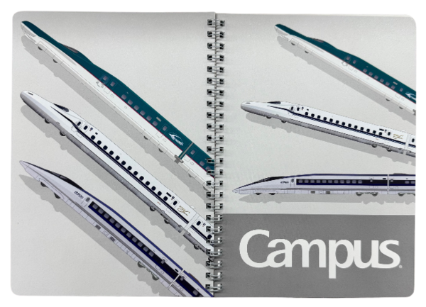 新幹線コラボキャンパスリングノート