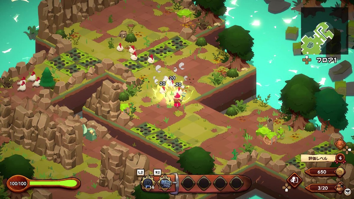 Switch／PS5用ソフト『キュイジニア ポムとまんぷくダンジョン』が本日発売！