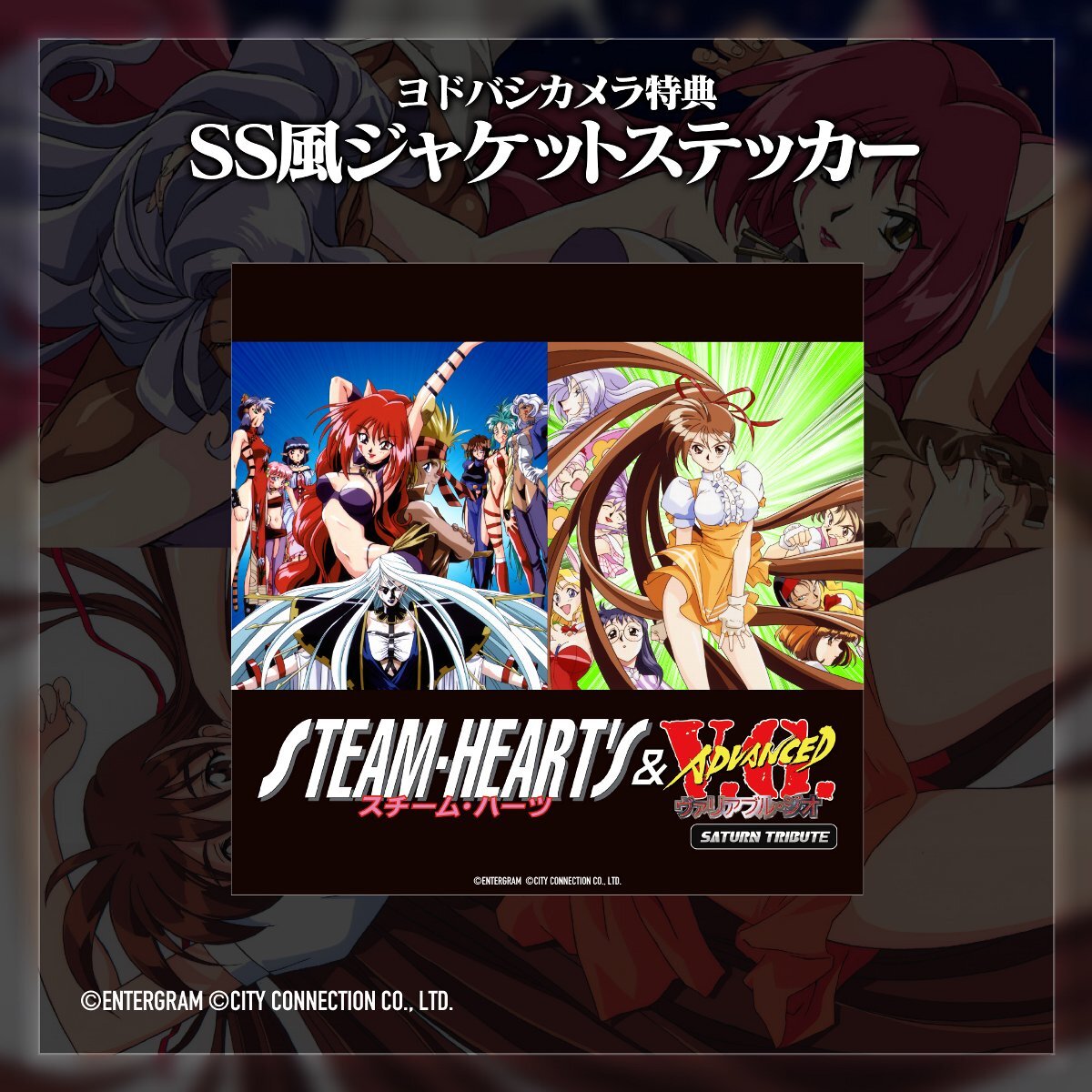 SFシューティング『スチーム・ハーツ』と対戦格闘『ヴァリアブル・ジオ』が2in1で5月29日に発売決定!