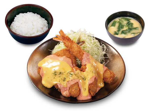松のや「明太チーズチキンかつ」