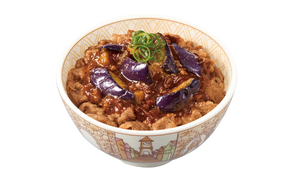すき家「スパイシー麻婆茄子牛丼」