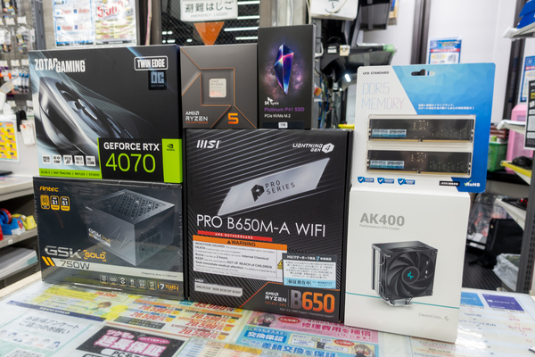 今月の自作PCレシピ】モンハンワイルズ駆け込み自作、RTX 4070搭載で20