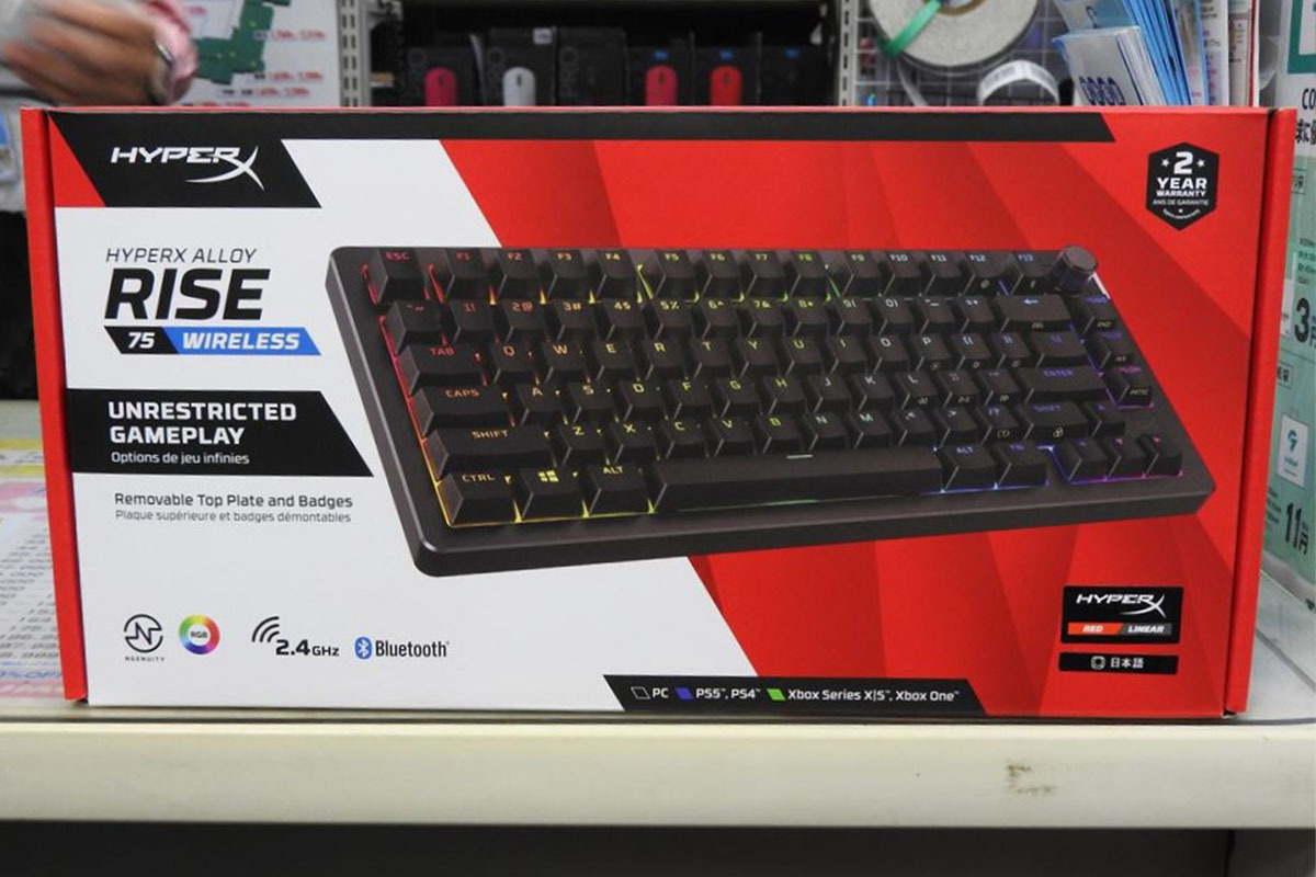ASCII.jp：【驚異】最大1500時間動作するワイヤレスゲーミングキーボード