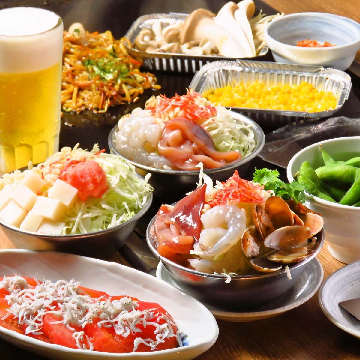 ASCII.jp：【横浜西口】もんじゃ焼き×居酒屋！無料チーズトッピングが