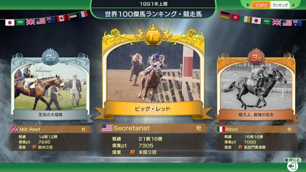 『Winning Post 10 2025』の新要素「世界100傑馬」や「ザ・レジェンドマッチ」を紹介!