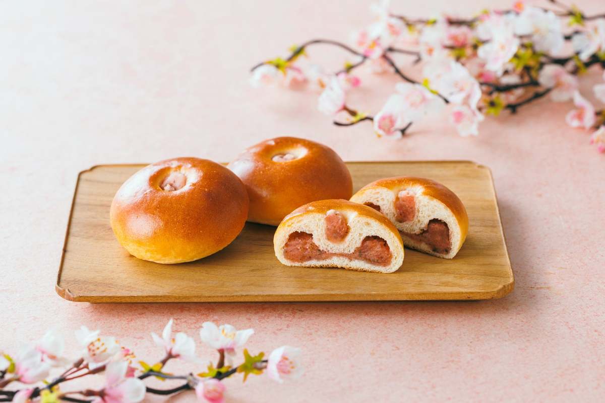ASCII.jp：木村屋總本店、2025年春の新作桜パン5種類を3月1日から発売開始