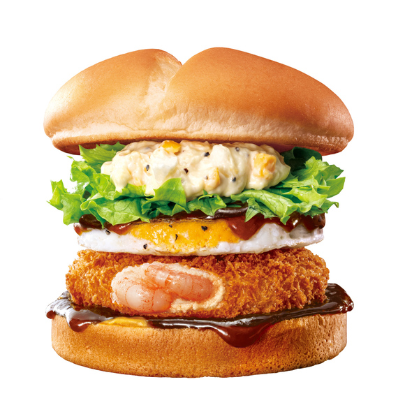 ロッテリア「たまてりバーガー」