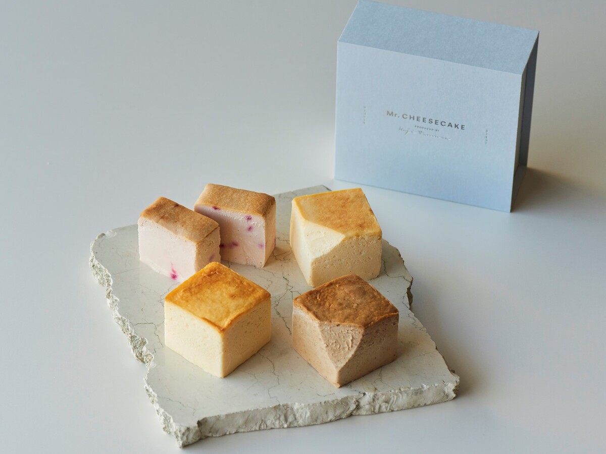 Mr. CHEESECAKE assorted 4-Cube Silk