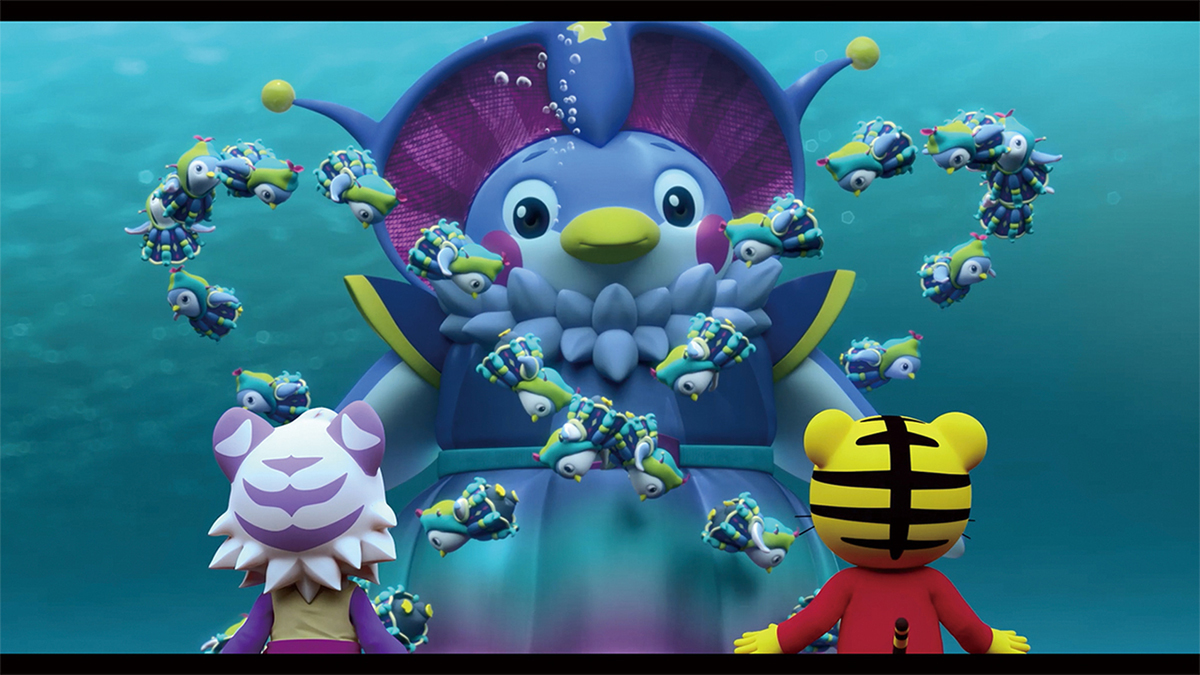 映画しまじろう『しまじろうと　ゆうきのうた』