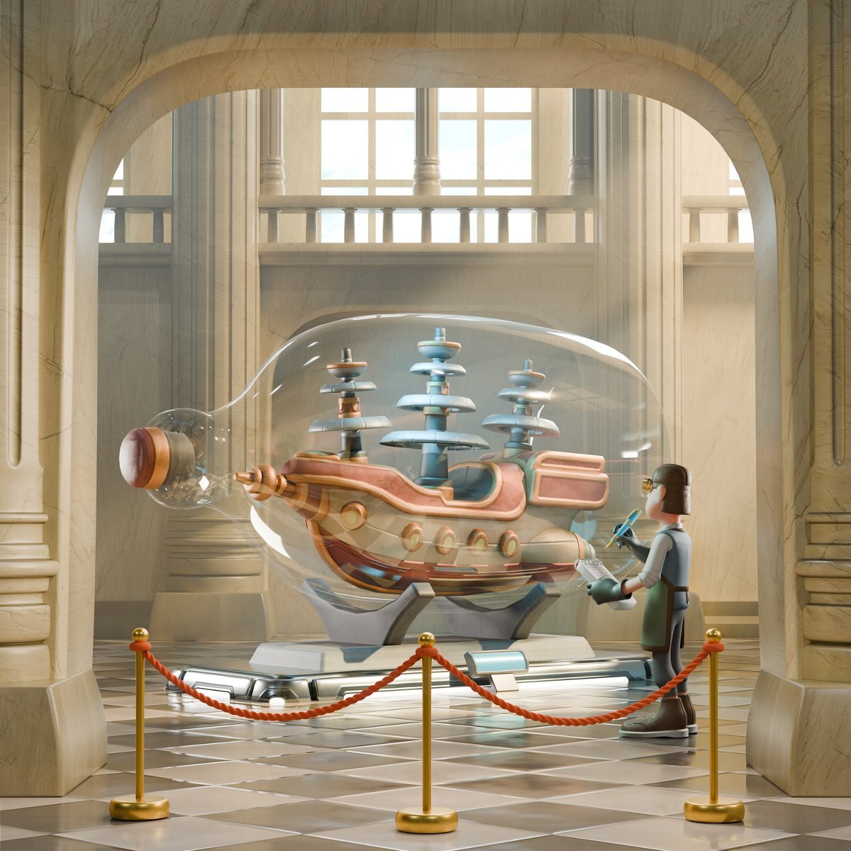 XSX|S／Steam版『ツーポイントミュージアム』が本日配信！PS5版は4月17日発売予定