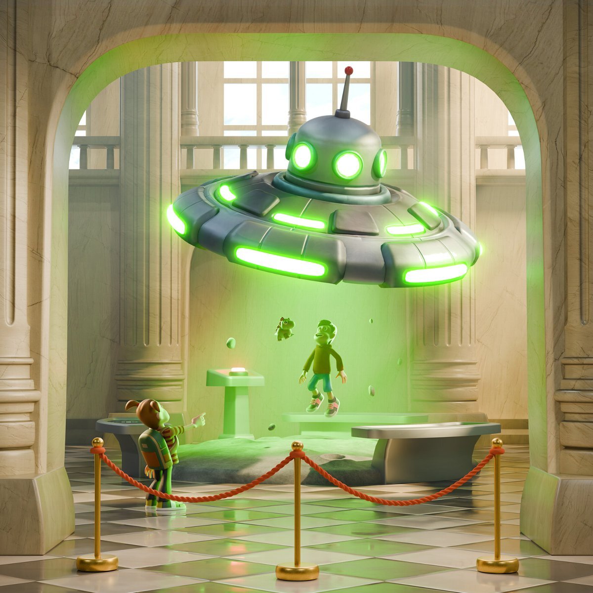 XSX|S／Steam版『ツーポイントミュージアム』が本日配信！PS5版は4月17日発売予定