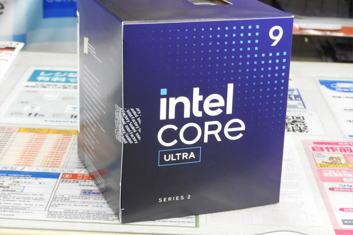 CPU Core Ultra 9 285k series 2 IntelのデスクトップPC向け新世代CPU「Core Ultra 9 285K」は