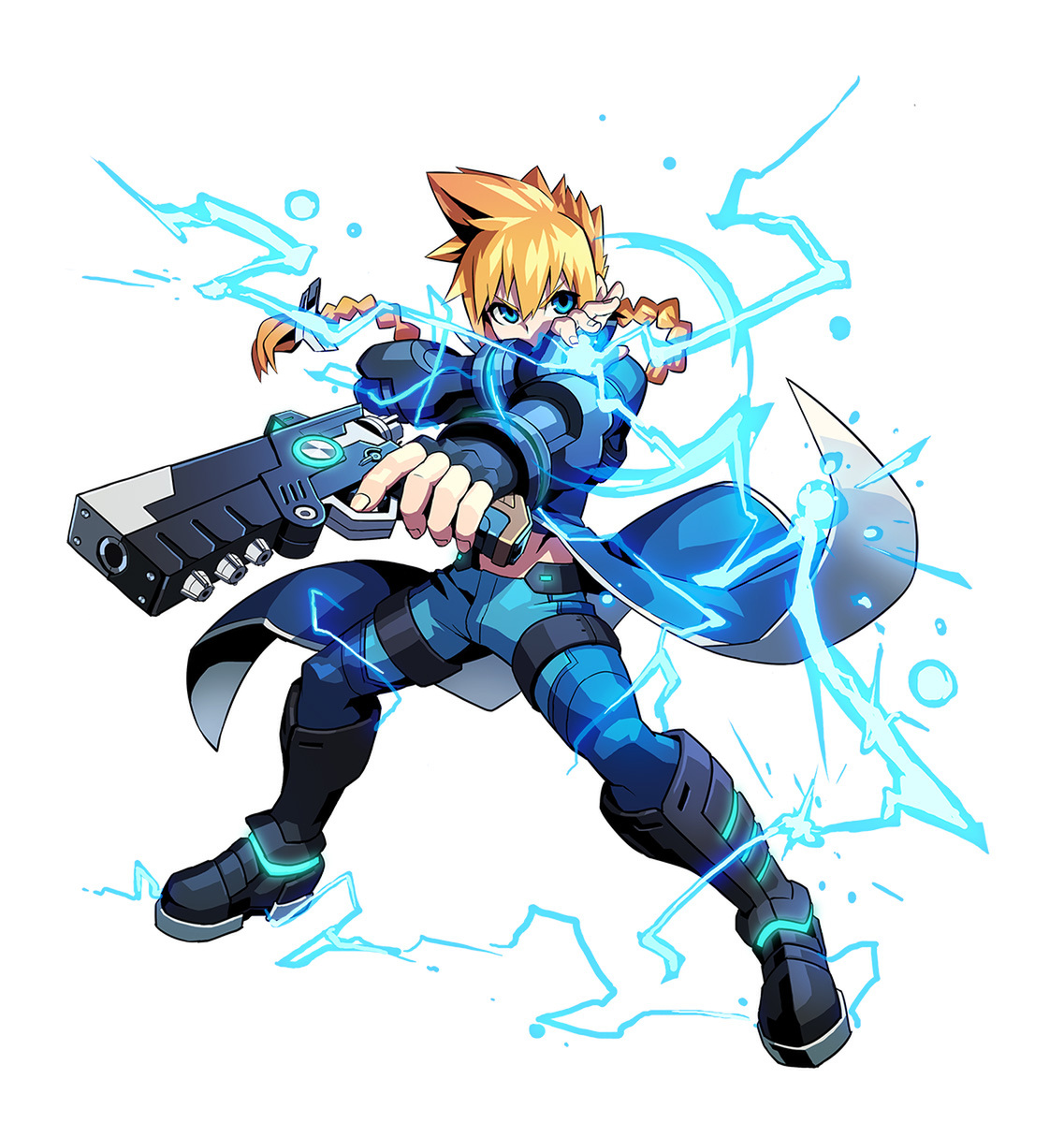 ガンヴォルト三部作がここに1つに!『蒼き雷霆 ガンヴォルト トライアングル エディション』が発売決定