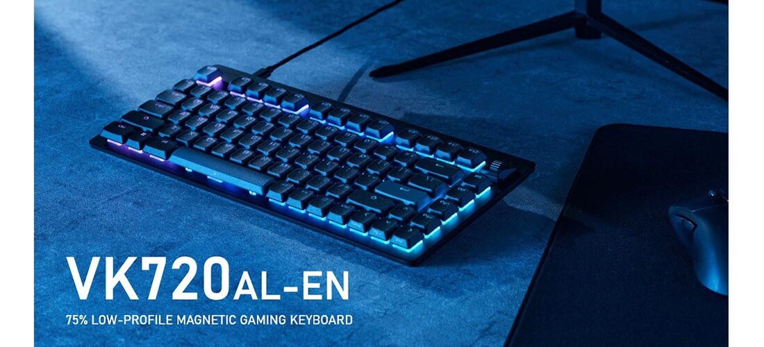 ASCII.jp：エレコム新型ゲーミングキーボード「VK720AL-EN」3月発売