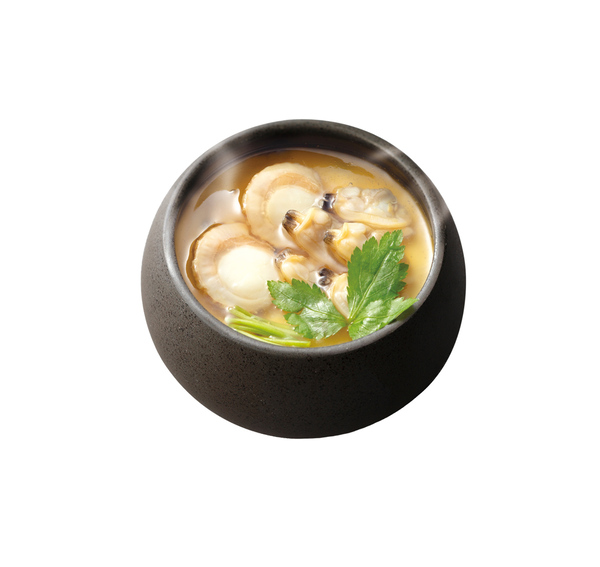 はま寿司「たっぷりあさりと帆立のあんかけ茶碗蒸し」