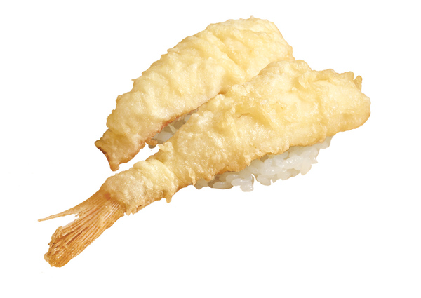 はま寿司「ほうぼうの天ぷら握り」