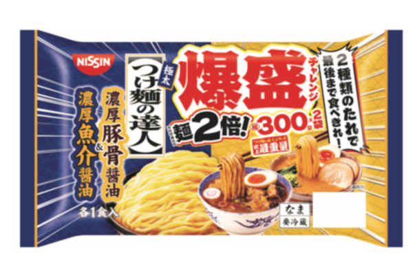 つけ麺が600g！ まぜ麺が520g！ 麺の量が2倍の「爆盛チャレンジ