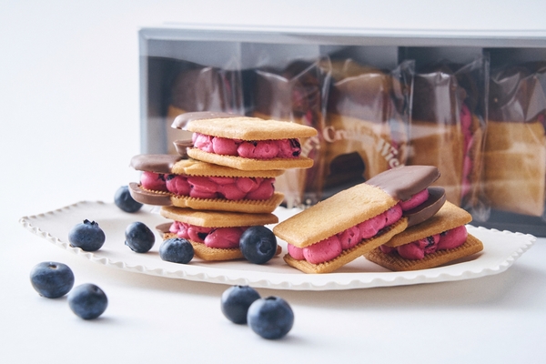 ブルーベリーカシス生バターサンド