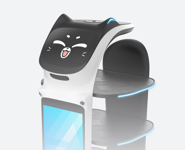 ネコ型配膳ロボット