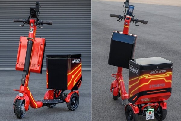 大阪・関西万博で消防の巡回警戒をサポート、特別仕様「ストリーモS01JT 防災巡回車」提供