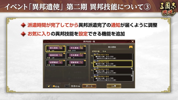 『三國志 覇道』にて長期イベント「異邦遣使」第二期が開幕！4月のアップデート情報をお届け