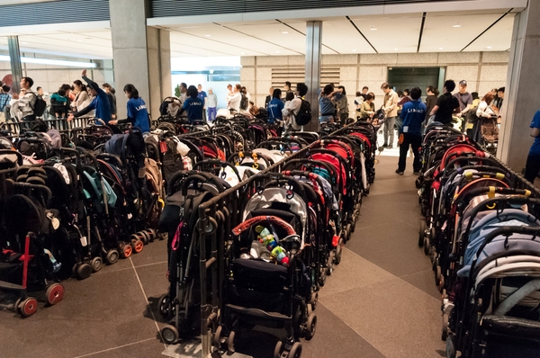 ベビーカー置き場