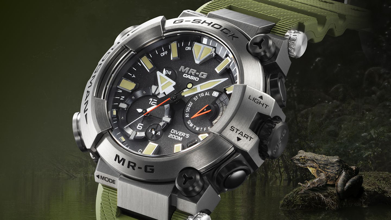 G-SHOCK最強ダイバーズ誕生！ ゴライアスガエル「FROGMAN」57万2000円