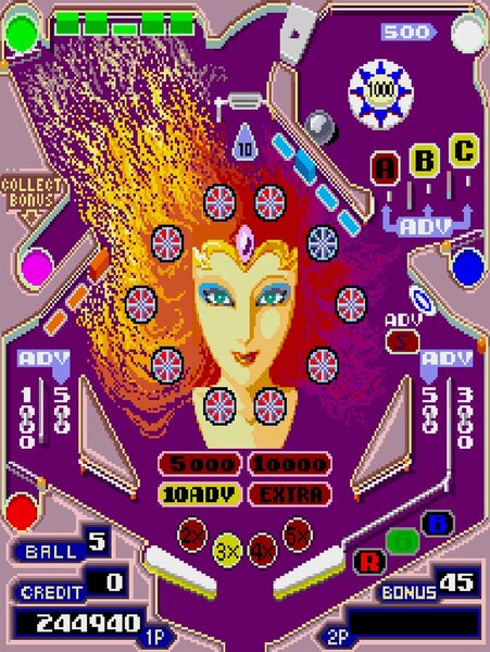 テーカンの『ピンボールアクション』が「アーケードアーカイブス」で4月24日に配信決定!