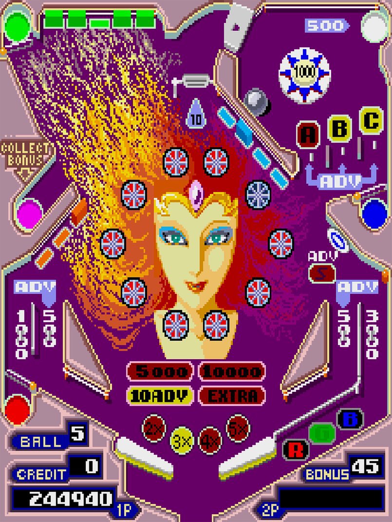 テーカンの『ピンボールアクション』が「アーケードアーカイブス」で4月24日に配信決定!