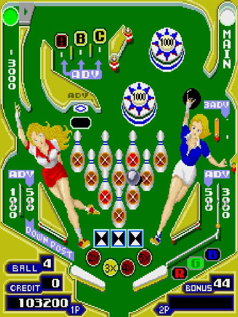 テーカンの『ピンボールアクション』が「アーケードアーカイブス」で4月24日に配信決定!