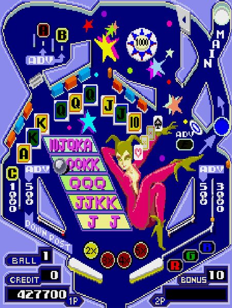 テーカンの『ピンボールアクション』が「アーケードアーカイブス」で4月24日に配信決定!