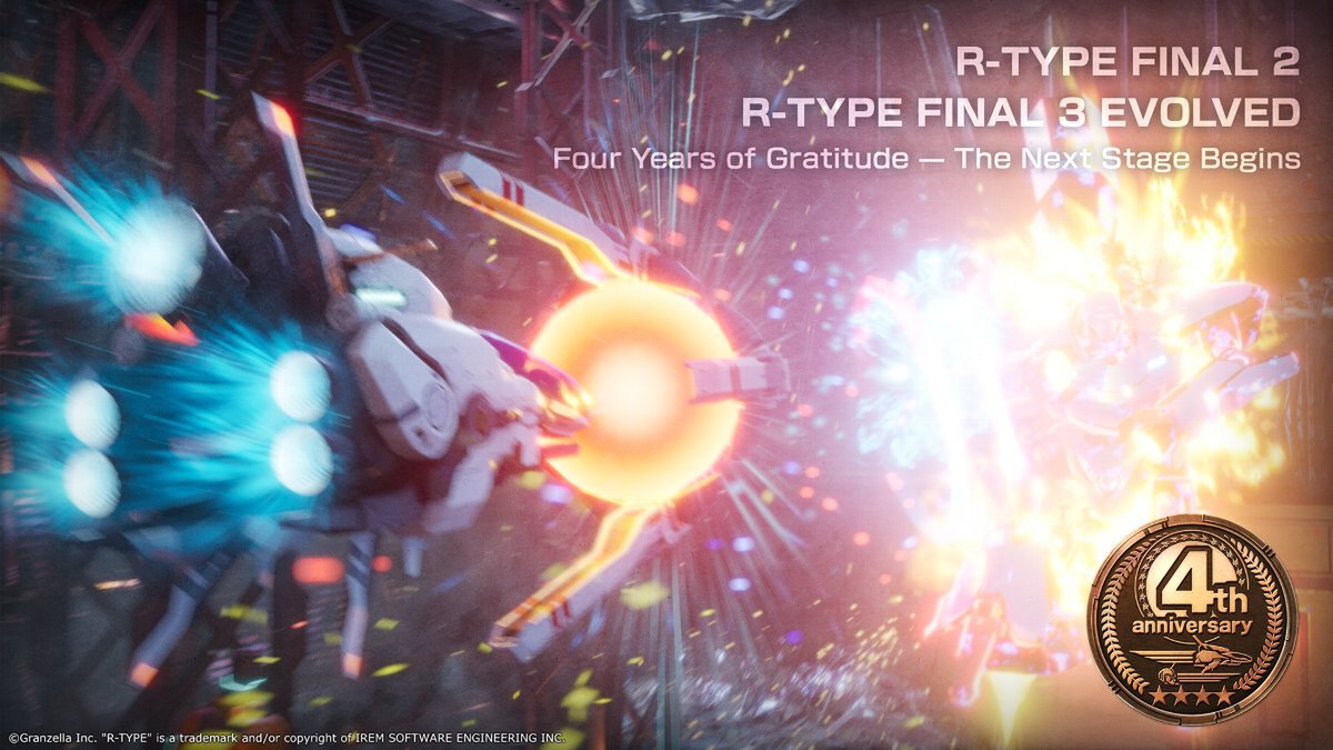『R-TYPE FINAL 2』と『R-TYPE FINAL 3 EVOLVED』がセール中！発売4周年記念アップデートも