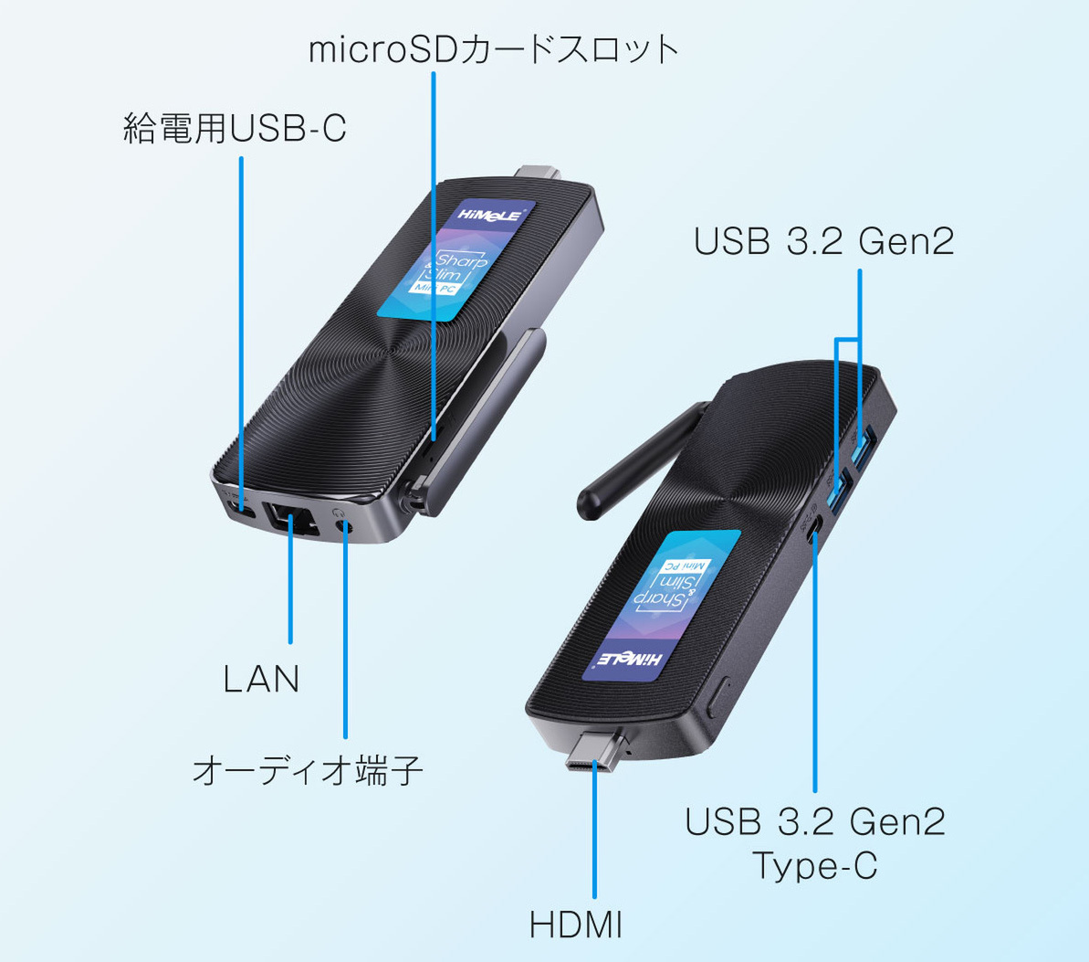 スティック型PC