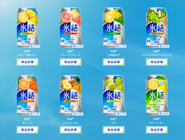 「キリン 氷結 マンゴースパークリング」