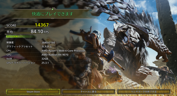 Radeon RX 9070でFF14も黒神話もモンハンワイルズも4Kプレイ!? 最近の小型PCってスゴイ