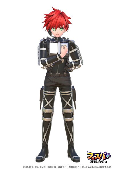 『フェスバ+』×『進撃の巨人』イベントが本日スタート!「リヴァイ」が新ヒーローとしてプレイアブルに