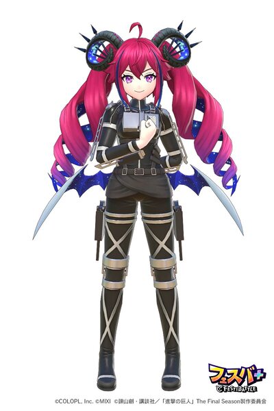 『フェスバ+』×『進撃の巨人』イベントが本日スタート!「リヴァイ」が新ヒーローとしてプレイアブルに