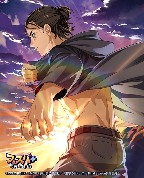 『フェスバ+』×『進撃の巨人』イベントが本日スタート!「リヴァイ」が新ヒーローとしてプレイアブルに