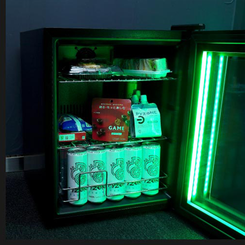 RGBゲーミング冷蔵庫 40L
