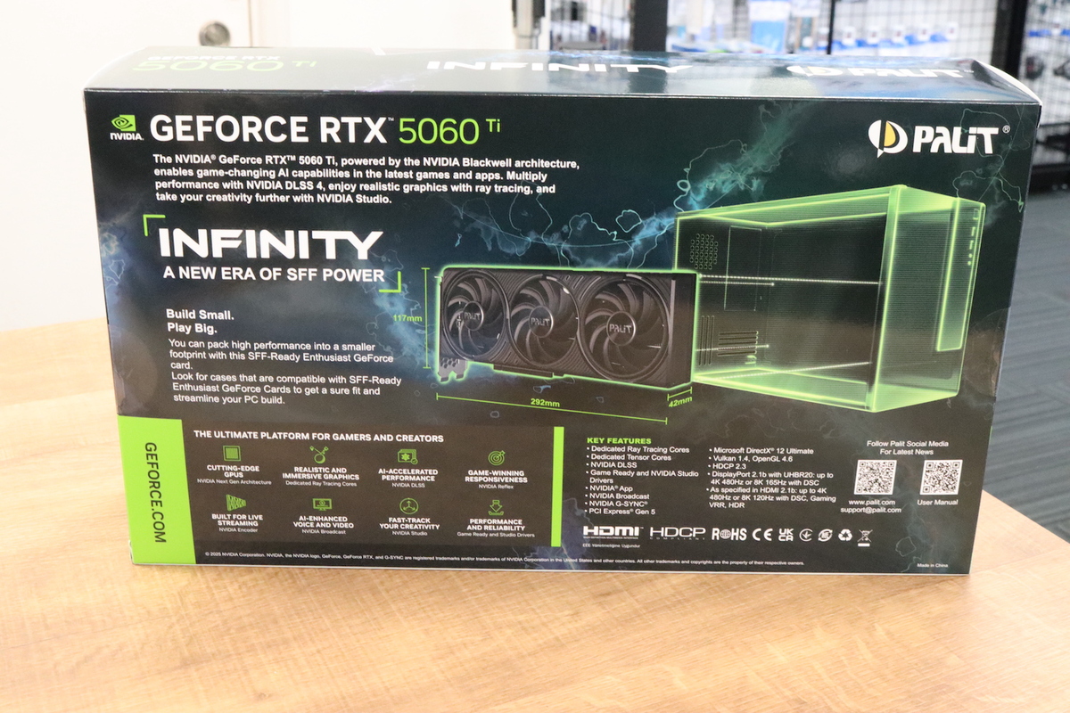 GeForce RTX 5060 Ti Infinity 3 16GB