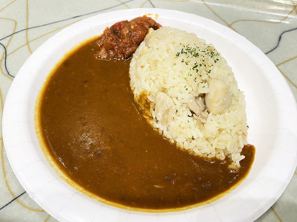 帝国ホテル特製欧風カレー チキンピラフ添え