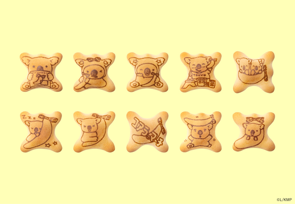 コアラのマーチ 東京ばな奈「見ぃつけたっ」の絵柄