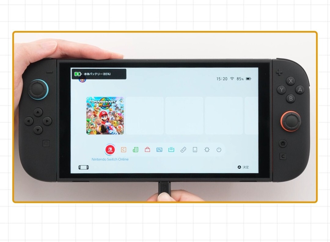 任天堂「Nintendo Switch 2」充電を90％で停止する機能 - 週刊アスキー