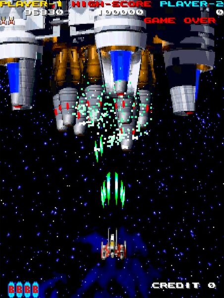 ナムコの『ネビュラスレイ』が「アーケードアーカイブス」で5月15日に配信決定！