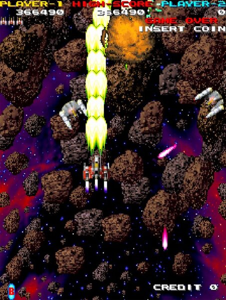 ナムコの『ネビュラスレイ』が「アーケードアーカイブス」で5月15日に配信決定！