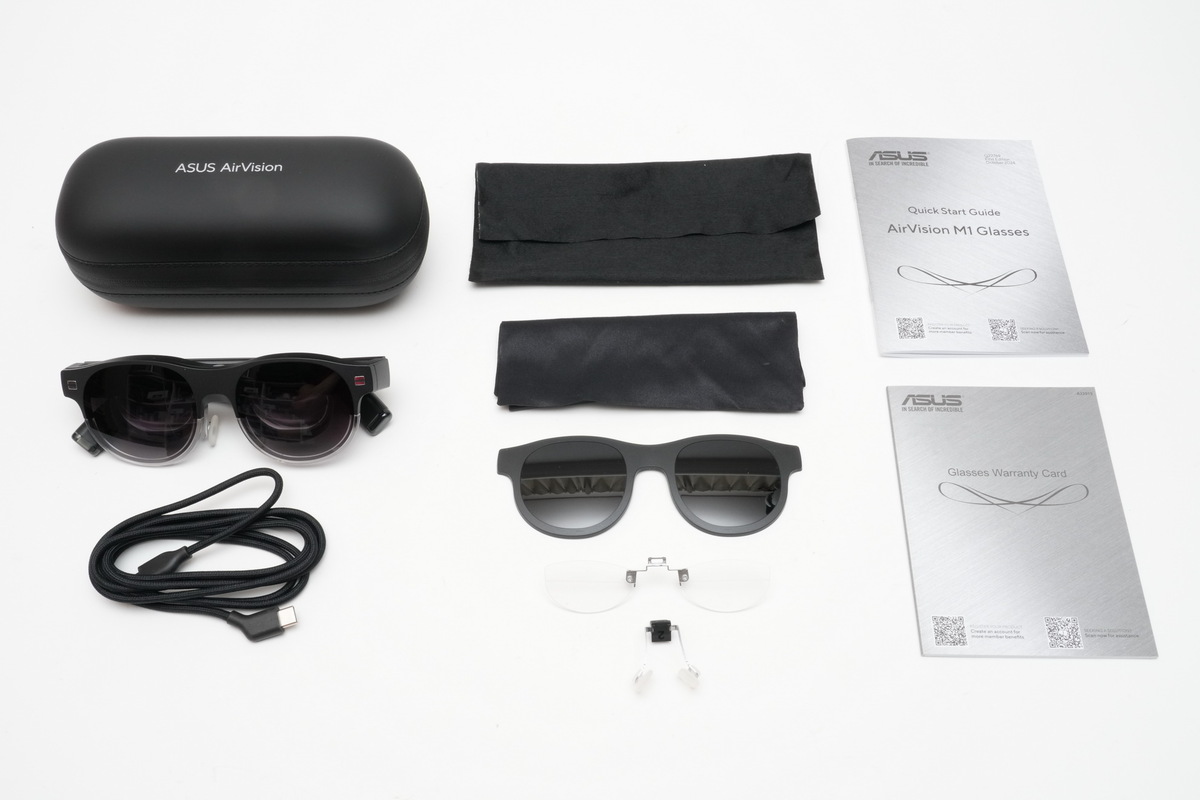 「ASUS AirVision M1」実機レビュー